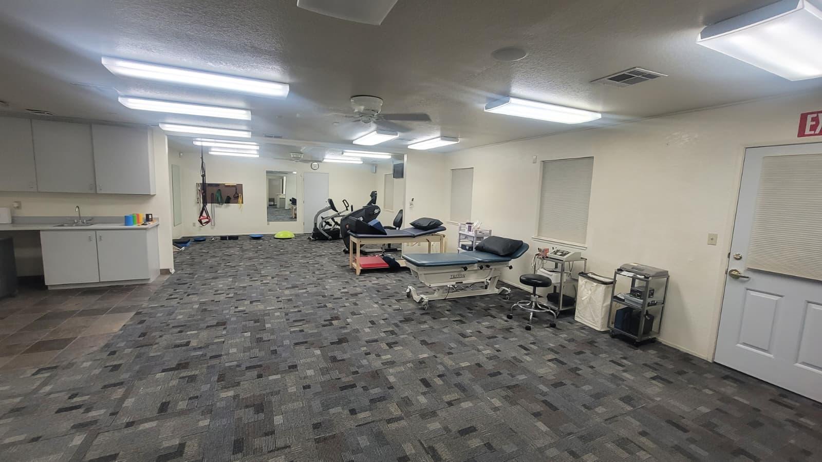 Restore Physical Therapy clinic and treatment space